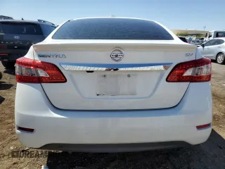 2015 Nissan Sentra SV with VIN 3N1AB7AP3FY248845, listed as a Copart auction lot 54233385 with 132,820 mi miles and Salvage Title. Bid and sale history available at DreamBid. Image 6.