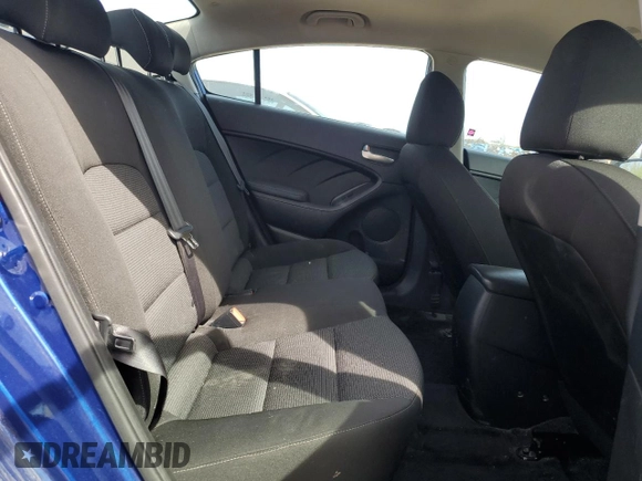 2017 Kia Forte LX with VIN 3KPFK4A72HE012872, listed as a Copart auction lot 54626355 with 78,281 mi miles and Clean Title. Bid and sale history available at carsss.com. Image 10.
