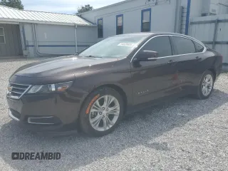 2015 Chevrolet Impala LT with VIN 2G1115SL3F9226868, listed as a Copart auction lot 54620605 with 125,218 mi miles and Clean title. Bid and sale history available at DreamBid. Image 1.