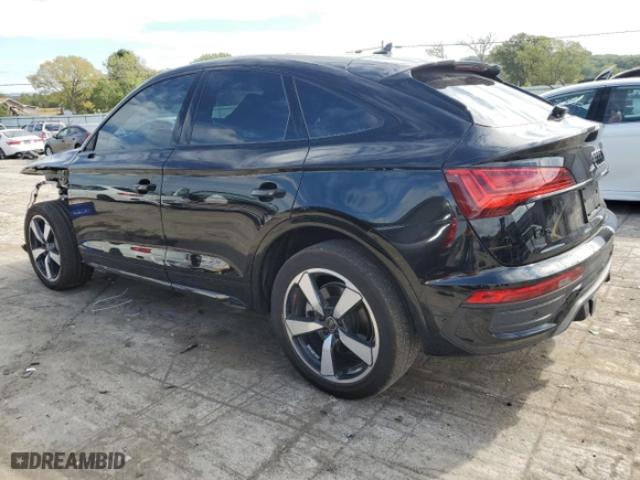 2023 Audi Q5 Sportback S line Premium Plus with VIN WA15AAFY6P2176906, listed as a Copart auction lot 71453264 with 14,440 mi miles and Salvage Title. Bid and sale history available at carsss.com. Image 2.