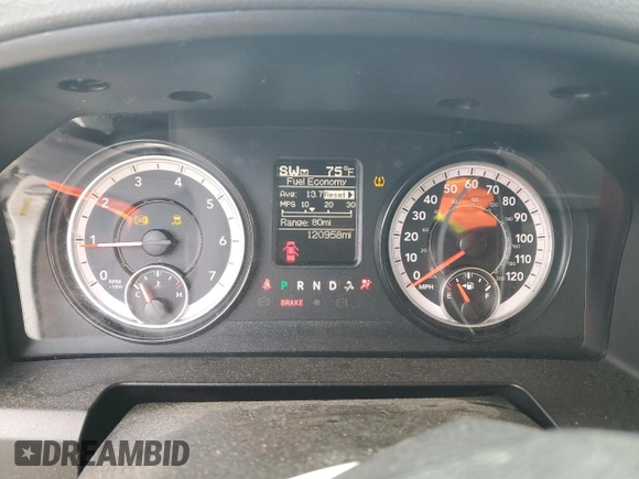 2018 Ram 2500 SLT with VIN 3C6TR5DT3JG402376, listed as a Copart auction lot 56796285 with 120,958 mi miles and Salvage title. Bid and sale history available at DreamBid. Image 9.