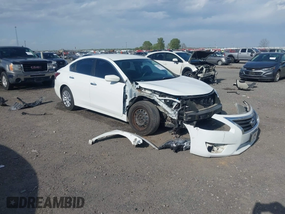 2015 Nissan Altima 2.5 S with VIN 1N4AL3AP9FN387190, listed as a IAAI auction lot 41988478 with 103,694 mi miles. Bid and sale history available at carsss.com. Image 1.