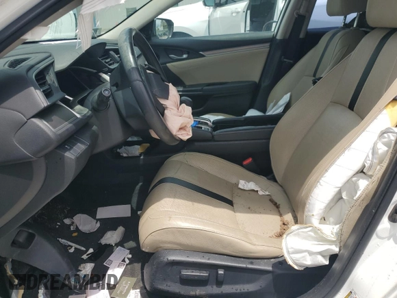 2016 Honda Civic EX-L с VIN 2HGFC1F74GH650713, выставлен на аукционе Copart как лот 58959515 с пробегом Не указан миль и Списание • Salvage title. История ставок и продаж доступна на DreamBid. Изображение 7.