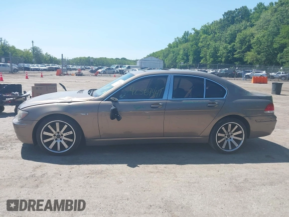 2008 BMW 7 Series 750i with VIN WBAHL83568DT14138, listed as a IAAI auction lot 42369441 with 96,101 mi miles and . Bid and sale history available at DreamBid. Image 14.