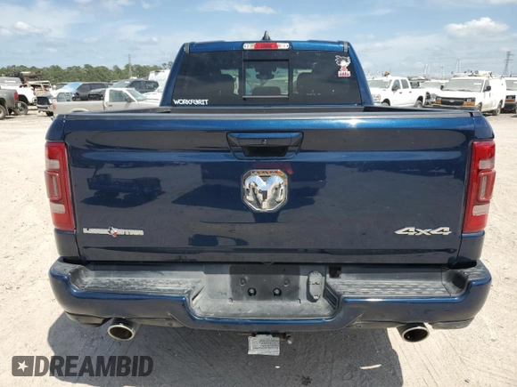 2022 Ram 1500 Big Horn with VIN 1C6SRFFT7NN457781, listed as a Copart auction lot 53821805 with 67,886 mi miles and Salvage Title. Bid and sale history available at carsss.com. Image 6.