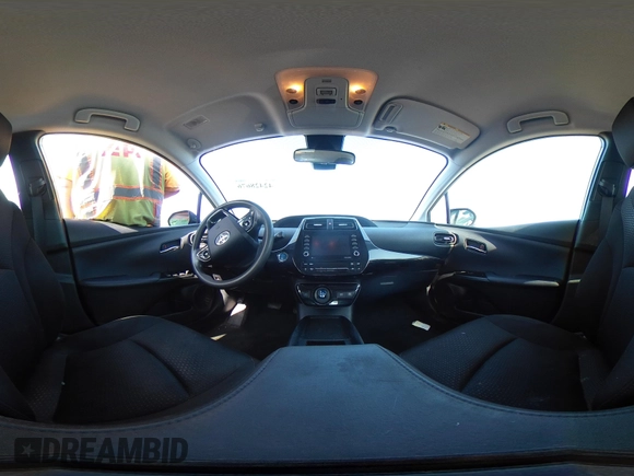 2022 Toyota Prius L Eco z VIN JTDKAMFU2N3165805, wystawiony jako IAAI lot #42428676 z przebiegiem 435 471 mil mil oraz . Historia ofert i sprzedaży dostępna na DreamBid. Obrazek 19.