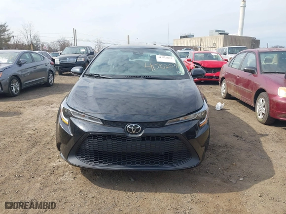 2020 Toyota Corolla LE with VIN 5YFEPRAE2LP134700, listed as a IAAI auction lot 41762037 with 46,698 mi miles. Bid and sale history available at carsss.com. Image 12.