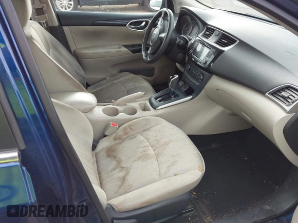 2016 Nissan Sentra SV with VIN 3N1AB7AP4GY262027, listed as a IAAI auction lot 41902879 with 61,449 mi miles and . Bid and sale history available at DreamBid. Image 5.