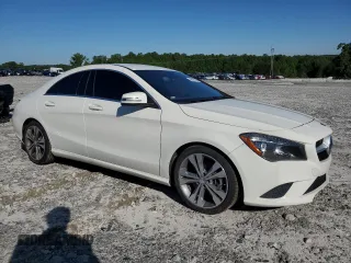 2016 Mercedes-Benz CLA 250 with VIN WDDSJ4EB8GN297481, listed as a Copart auction lot 55592355 with 85,987 mi miles and Salvage Title. Bid and sale history available at DreamBid. Image 4.