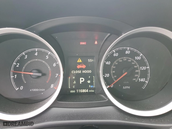 2017 Mitsubishi Lancer ES with VIN JA32U2FU0HU010419, listed as a Copart auction lot 49866385 with 116,864 mi miles and Salvage Title. Bid and sale history available at carsss.com. Image 9.