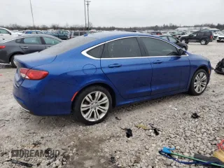 2015 Chrysler 200 Limited with VIN 1C3CCCAB0FN535769, listed as a Copart auction lot 85100004 with 107,886 mi miles and Salvage Title. Bid and sale history available at carsss.com. Image 3.