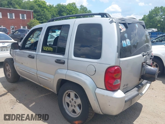 2002 Jeep Liberty Limited with VIN 1J4GL58K02W329896, listed as a IAAI auction lot 42589290 with 183,873 mi miles and . Bid and sale history available at DreamBid. Image 3.