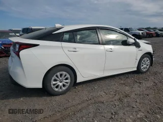 2022 Toyota Prius L Eco with VIN JTDKAMFU4N3164249, listed as a Copart auction lot 47899625 with 75,692 mi miles and Salvage Title. Bid and sale history available at carsss.com. Image 3.