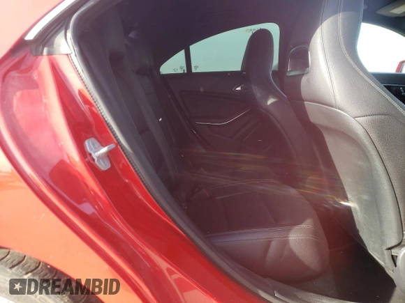 2018 Mercedes-Benz CLA with VIN WDDSJ4EB0JN599242, listed as a Copart auction lot 42423663 with 54,976 mi miles. Bid and sale history available at carsss.com. Image 10.