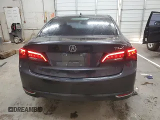2015 Acura TLX with VIN 19UUB1F39FA010534, listed as a Copart auction lot 86807704 with 132,376 mi miles and Salvage title. Bid and sale history available at DreamBid. Image 6.