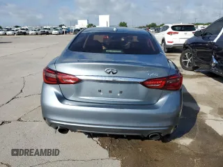 2020 Infiniti Q50 Luxe z VIN JN1EV7AP3LM206215, wystawiony jako Copart lot #60455115 z przebiegiem 88 736 mil mil oraz Szkoda całkowita • Salvage title. Historia ofert i sprzedaży dostępna na DreamBid. Obrazek 6.