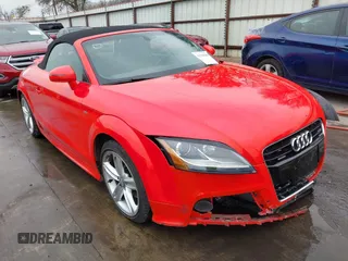 2015 Audi TT Premium Plus with VIN TRUSFAFK2F1000435, listed as a IAAI auction lot 41376569 with 42,829 mi miles and . Bid and sale history available at DreamBid. Image 1.