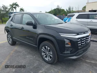 2025 Chevrolet Equinox FWD LT with VIN 3GNAXHEG4SL258443, listed as a IAAI auction lot 42651509 with 5,168 mi miles and . Bid and sale history available at DreamBid. Image 1.
