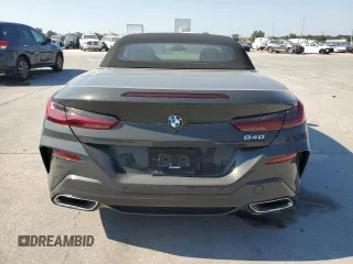 2022 BMW 8 Series 840i with VIN WBADZ2C08NCJ12305, listed as a Copart auction lot 72503114 with 26,817 mi miles and Salvage Title. Bid and sale history available at carsss.com. Image 6.