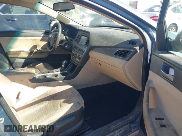 2017 Hyundai Sonata SE with VIN 5NPE24AF5HH506187, listed as a IAAI auction lot 41593078 with 154,549 mi miles. Bid and sale history available at carsss.com. Image 5.