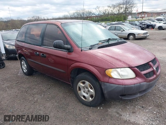 2002 Dodge Caravan SE with VIN 1B4GP25B02B661032, listed as a IAAI auction lot 41852336 with 242,632 mi miles and . Bid and sale history available at carsss.com. Image 1.