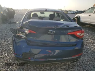 2017 Hyundai Sonata Sport with VIN 5NPE34AF5HH551868, listed as a Copart auction lot 50293845 with 48,274 mi miles and Salvage Title. Bid and sale history available at DreamBid. Image 6.