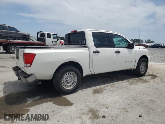 2008 Nissan Titan XE with VIN 1N6BA07D88N345254, listed as a Copart auction lot 54161195 with 189,121 mi miles and Salvage Title. Bid and sale history available at carsss.com. Image 3.