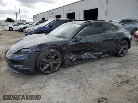 2022 Porsche Taycan 4 with VIN WP0BA2Y10NSA67453, listed as a Copart auction lot 59087524 with Not provided miles and Non repairable. Bid and sale history available at DreamBid. Image 1.