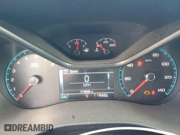 2018 GMC Canyon 4WD All Terrain w/Cloth with VIN 1GTG6CEN7J1297136, listed as a Copart auction lot 68429554 with 114,640 mi miles and Salvage Title. Bid and sale history available at carsss.com. Image 9.