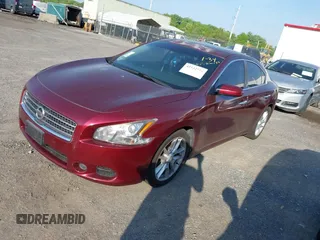2009 Nissan Maxima SV with VIN 1N4AA51E19C841383, listed as a IAAI auction lot 42132774 with Not Provided miles and . Bid and sale history available at DreamBid. Image 2.