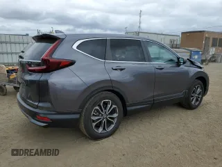 2021 Honda CR-V EX-L with VIN 2HKRW1H87MH417047, listed as a Copart auction lot 54723795 with 30,435 mi miles and Salvage Title. Bid and sale history available at carsss.com. Image 3.