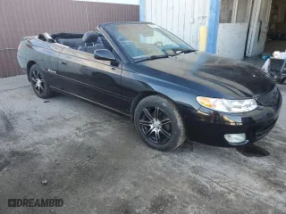 2001 Toyota Camry Solara SE with VIN 2T1FF28P91C517522, listed as a Copart auction lot 82712704 with 109,747 mi miles and Salvage Title. Bid and sale history available at carsss.com. Image 4.