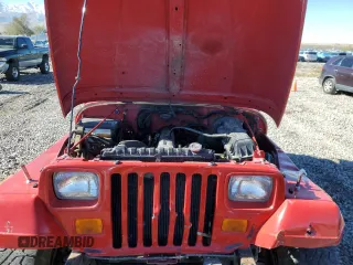 1995 Jeep Wrangler S with VIN 1J4FY19P3SP287072, listed as a Copart auction lot 79582064 with 0 mi miles and Salvage Title. Bid and sale history available at carsss.com. Image 11.