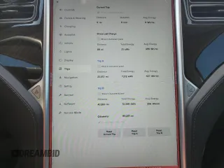 2016 Tesla Model S 70 with VIN 5YJSA1E19GF147460, listed as a Copart auction lot 64068545 with 99,201 mi miles and Salvage title. Bid and sale history available at DreamBid. Image 9.