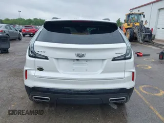 2024 Cadillac XT4 AWD Sport with VIN 1GYFZFR40RF223782, listed as a IAAI auction lot 42295745 with 7,254 mi miles and . Bid and sale history available at DreamBid. Image 17.