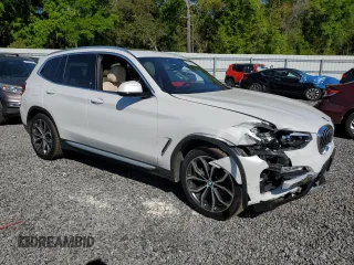 2019 BMW X3 xDrive30i with VIN 5UXTR9C5XKLD96567, listed as a Copart auction lot 50338595 with 102,057 mi miles and Salvage Title. Bid and sale history available at DreamBid. Image 4.