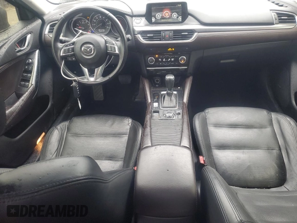 2016 Mazda 6 i Grand Touring with VIN JM1GJ1W53G1475036, listed as a Copart auction lot 86428734 with 123,416 mi miles and Salvage Title. Bid and sale history available at DreamBid. Image 8.