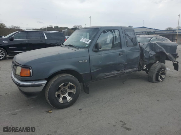 1995 Ford Ranger Splash with VIN 1FTCR14U3SPA22672, listed as a Copart auction lot 78724494 with 132,684 mi miles and Salvage Title. Bid and sale history available at carsss.com. Image 1.