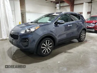 2019 Kia Sportage EX with VIN KNDPNCAC5K7500529, listed as a Copart auction lot 51856785 with 87,812 mi miles and Salvage Title. Bid and sale history available at carsss.com. Image 1.