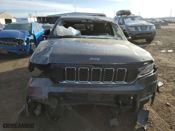 2021 Jeep Grand Cherokee L Limited with VIN 1C4RJKBG9M8147029, listed as a Copart auction lot 87018134 with 12,711 mi miles and Salvage Title. Bid and sale history available at carsss.com. Image 5.