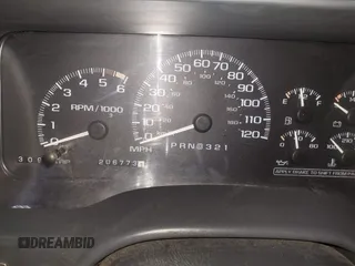 2000 GMC Denali with VIN 1GKEK13R9YR163824, listed as a IAAI auction lot 41245808 with 206,773 mi miles. Bid and sale history available at carsss.com. Image 7.