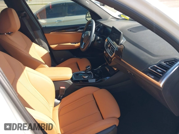 2022 BMW X3 xDrive30i with VIN 5UX53DP08N9M80851, listed as a IAAI auction lot 40173357 with 18,889 mi miles and . Bid and sale history available at DreamBid. Image 5.