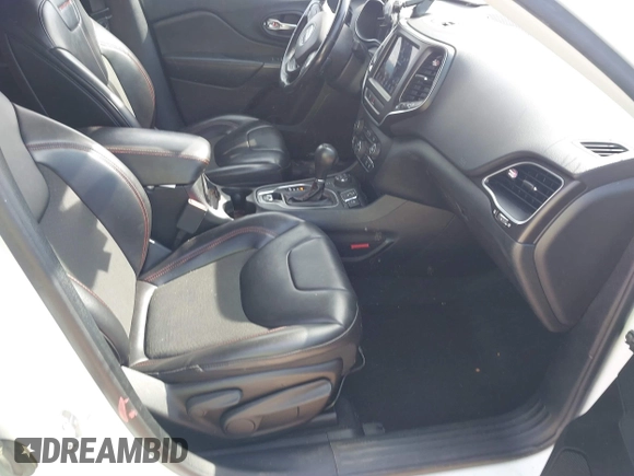 2019 Jeep Cherokee Trailhawk Elite with VIN 1C4PJMBN3KD487461, listed as a IAAI auction lot 41869751 with 91,197 mi miles and . Bid and sale history available at DreamBid. Image 5.