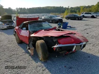 1968 Chevrolet Corvette z VIN 194678S402612, wystawiony jako Copart lot #74560004 z przebiegiem 60 409 mil mil oraz Szkoda całkowita • Salvage title. Historia ofert i sprzedaży dostępna na DreamBid. Obrazek 10.