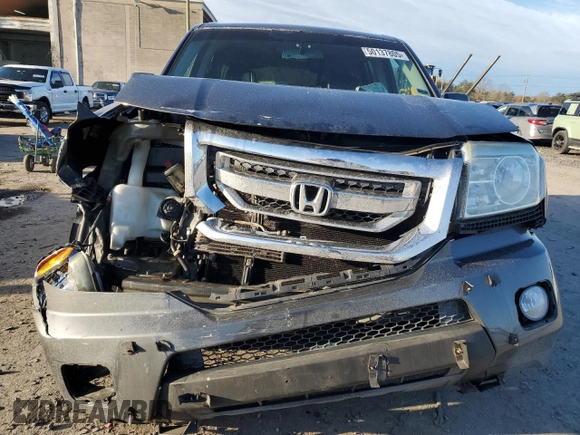 2011 Honda Pilot EX-L with VIN 5FNYF4H69BB031608, listed as a Copart auction lot 50137805 with 266,621 mi miles and Salvage Title. Bid and sale history available at carsss.com. Image 5.