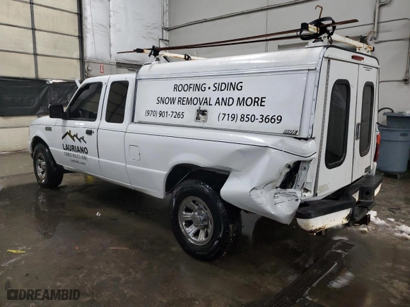 2009 Ford Ranger XLT with VIN 1FTZR45E09PA61054, listed as a Copart auction lot 45170015 with 213,722 mi miles and Salvage Title. Bid and sale history available at carsss.com. Image 2.