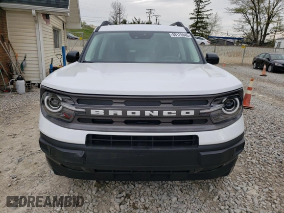 2024 Ford Bronco Sport Big Bend z VIN 3FMCR9B62RRF66162, wystawiony jako Copart lot #55129945 z przebiegiem 3 141 mil mil oraz Szkoda całkowita • Salvage title. Historia ofert i sprzedaży dostępna na DreamBid. Obrazek 5.