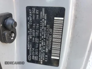2015 Hyundai Veloster Turbo with VIN KMHTC6AE1FU222528, listed as a Copart auction lot 53470355 with 94,019 mi miles and Salvage title. Bid and sale history available at DreamBid. Image 12.