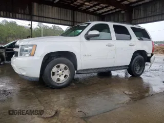 2012 Chevrolet Tahoe LS with VIN 1GNSKAE06CR138067, listed as a Copart auction lot 44699405 with 218,254 mi miles and Salvage title. Bid and sale history available at DreamBid. Image 1.