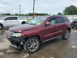2019 Jeep Grand Cherokee Summit with VIN 1C4RJEJGXKC716175, listed as a Copart auction lot 58656005 with 68,431 mi miles and Salvage title. Bid and sale history available at DreamBid. Image 1.